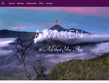 Tablet Screenshot of energyloveandlight.com